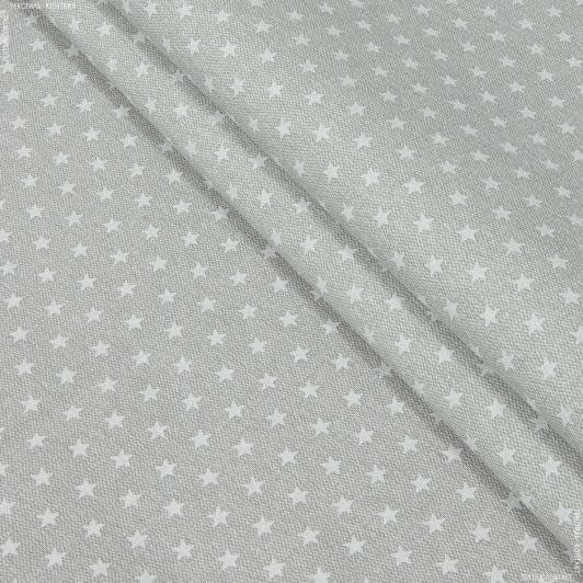 Ткани для скатертей - Ткань с акриловой пропиткой Энсор /ENSOR звездочки молочная