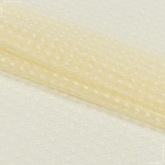 Ткани гардинные ткани - Гардинное полотно  Тара св.желтый  (аналог 113095)