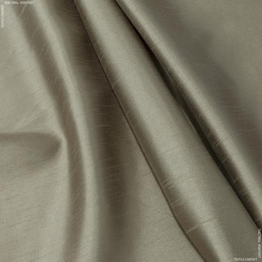 Ткани портьерные ткани - Тафта ибица /т.беж-золото