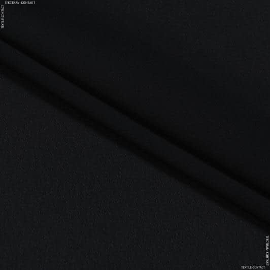 Ткани для блузок - Креп жоржет черный