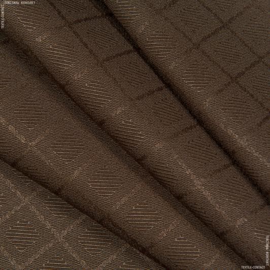 Ткани для банкетных и фуршетных юбок - Ткань для скатертей Тиса т.коричневая