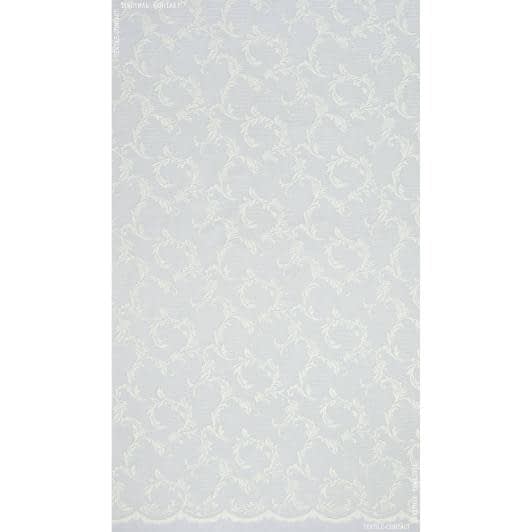 Ткани гардинные ткани - Гардинное полотно / гипюр Прима молочный