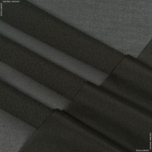 Ткани для одежды - Дублерин эласт. черный  47г/м