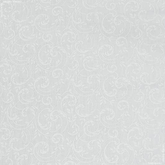 Тканини сатин - Сатин набивний  white on white