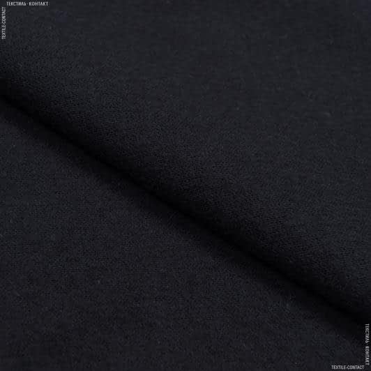 Тканини бавовна - Фланель ТКЧ гладкофарбована чорний