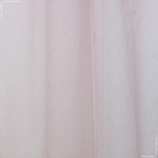 Тканини гардинні тканини - Тюльз обважнювачем  донер- мідал/ doner  рожевий мус