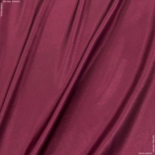 Ткани для платков и бандан - Креп-сатин бордовый