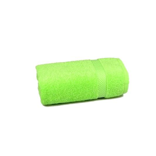 Ткани махровые полотенца - Полотенце махровое  "Soft touch" салатовое  50х90 см