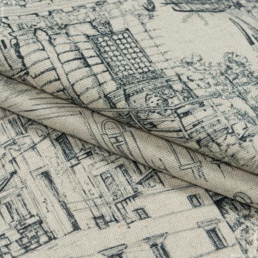 Тканини портьєрні тканини - Декоративна тканина Лужан/LUJAN венеція фон натуральний