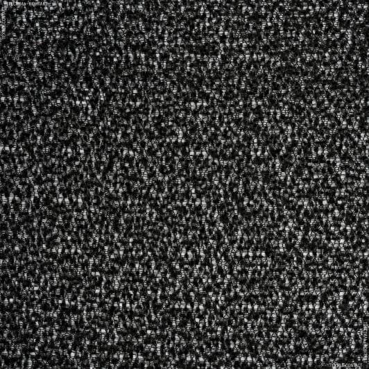 Ткани букле - Трикотажная сетка букле черный