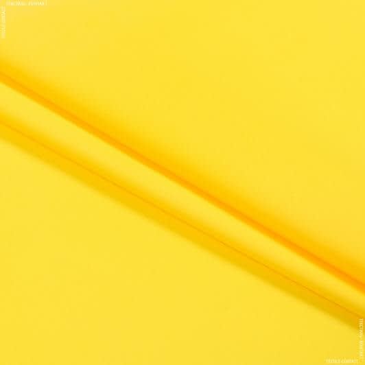 Ткани для спортивной одежды - Трикотаж бифлекс матовый желтый