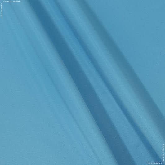 Тканини для портьєр - Декоративний атлас Корсика небесно-блакитний
