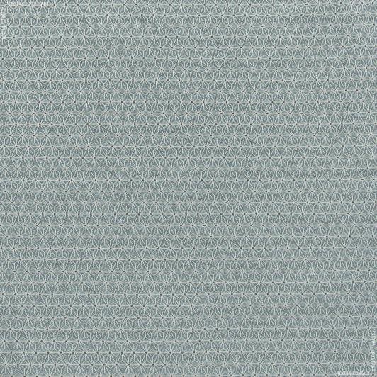 Ткани портьерные ткани - Жаккард моби /  moby  /серо-лазурный