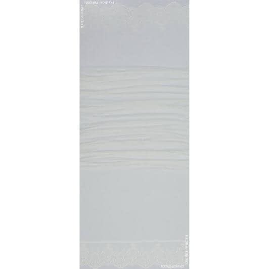 Ткани свадебная ткань - Гардинное полотно гипюр муза молочный