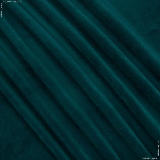 Ткани для мебели - Декоративная ткань Велютина изумрудно-зеленый