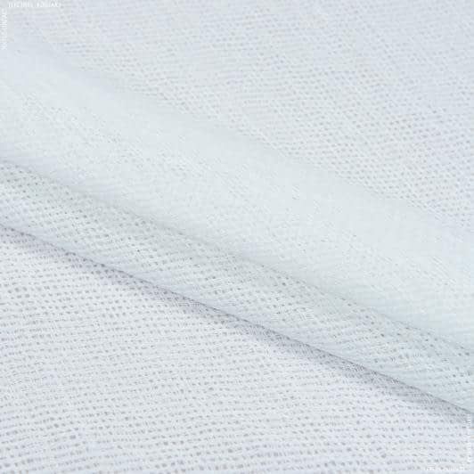Тканини гардинні тканини - Тюль рогожка Браччано біло-молочна