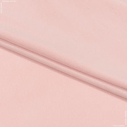 Ткани для блузок - Трикотаж микромасло бежево-розовый