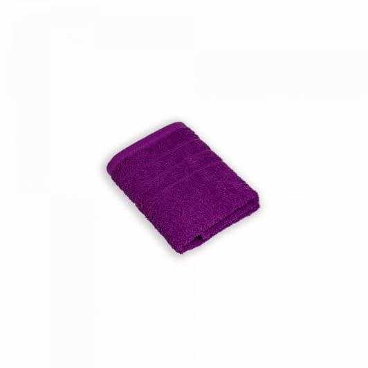 Ткани махровые полотенца - Полотенце махровое 40х70 сиреневый