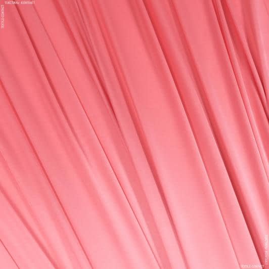 Ткани для платков и бандан - Атлас шелк стрейч  розовый