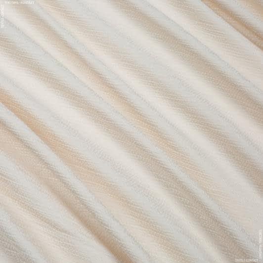 Тканини портьєрні тканини - Рогожка Азорія колір крем