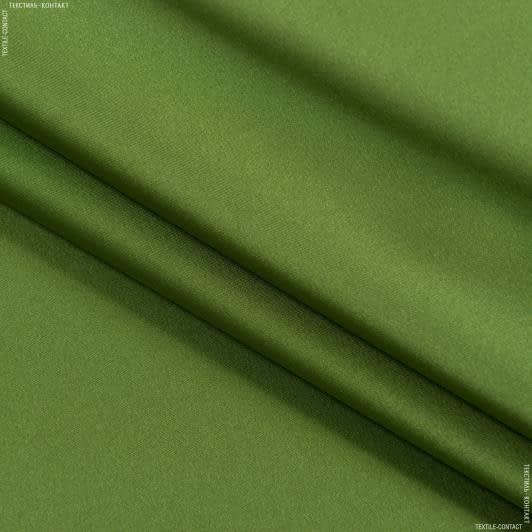 Тканини для перетяжки меблів - Декоративна тканина Тіффані колір зелена липа