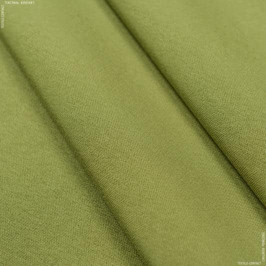 Тканини для сорочок - Декоративна тканина Канзас т.оливка