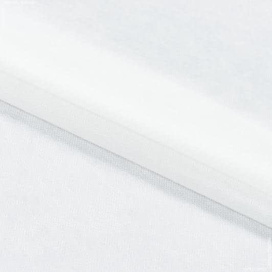 Ткани тесьма - Флизелин прошивной тонкий белый 90 см