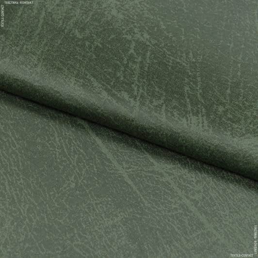 Тканини для чохлів на стільці - Замша Міран-2 Хард двостороння з тисненням колір морська зелень