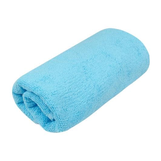 Тканини махрові рушники - Рушник махровий 35х95 блакитний