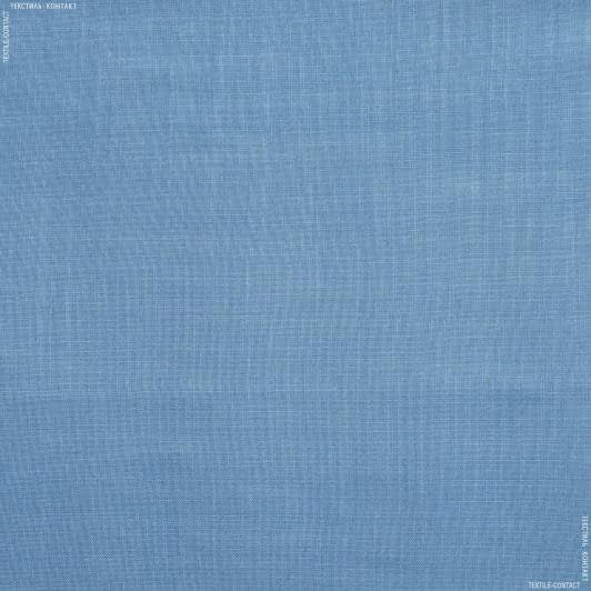 Тканини для скатертин - Тканина декоративна гладкофарбовна блакитна