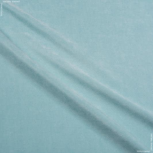 Тканини портьєрні тканини - Декор-нубук арвін лазурь