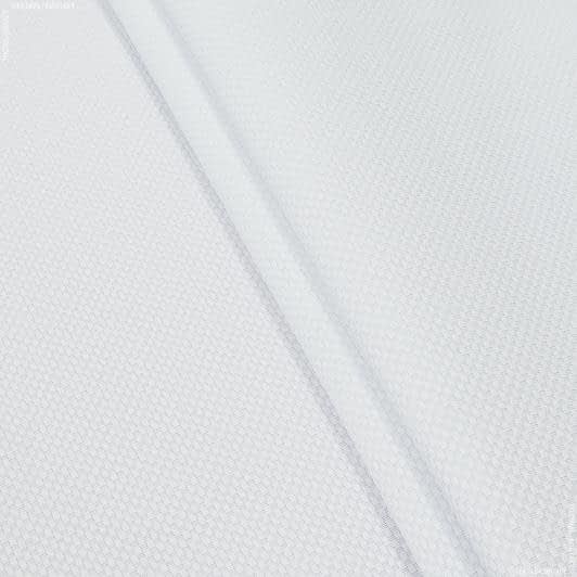 Ткани для скатертей - Скатертная ткань пике база  белый