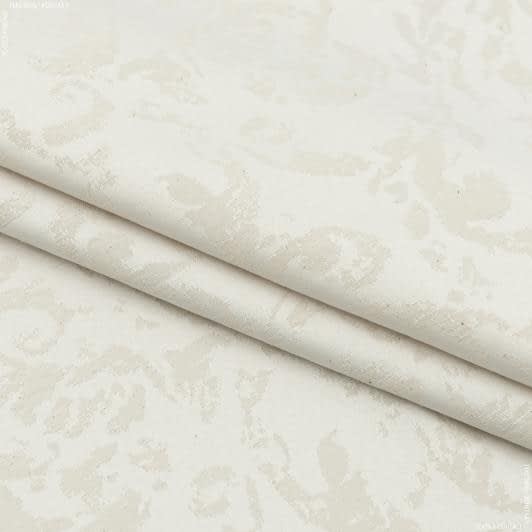 Ткани для столового белья - Скатертная ткань жаккард Юно /JUNO цвет под натуральный