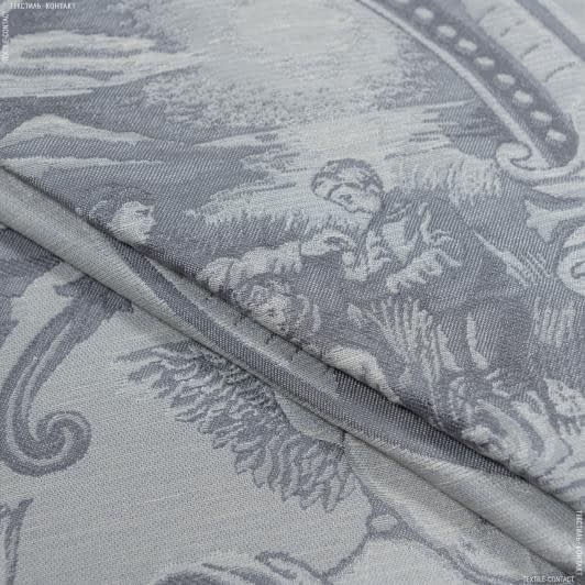 Тканини портьєрні тканини - Жакард Каталонія св.сірий