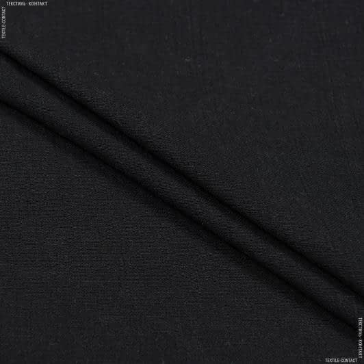 Тканини для блузок - Марльовка чорна
