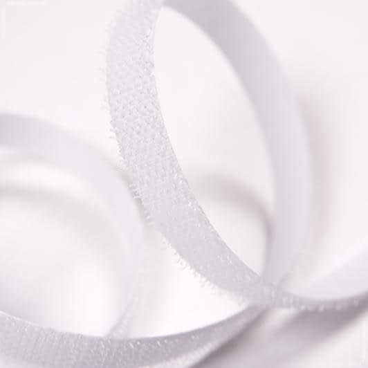Ткани фурнитура для игрушек - Липучка Велкро пришивная жесткая часть белая  10мм/50М