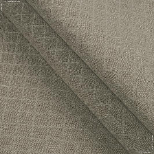 Ткани для штор - Скатертная ткань Тиса-3 т.бежевый
