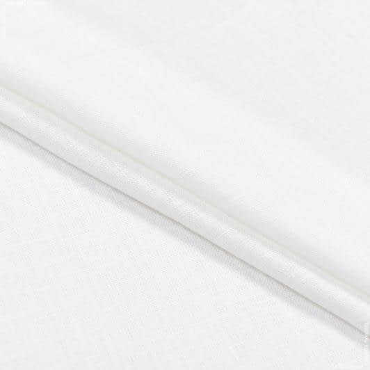 Ткани для мужских костюмов - Лен костюмный FERRE молочно-белый