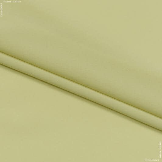 Ткани ненатуральные ткани - Креп жоржет светло-желтый