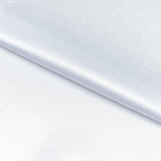 Тканини для блузок - Креп-сатин стрейч білий