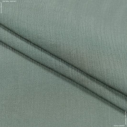 Тканини для піджаків - Блузкова RIANNA TIN жатка світлий полин