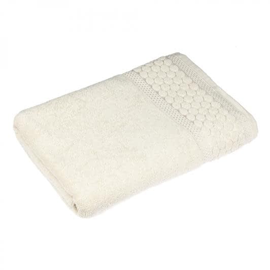 Ткани махровые полотенца - Полотенце махровое Мия 50х90 кремовый
