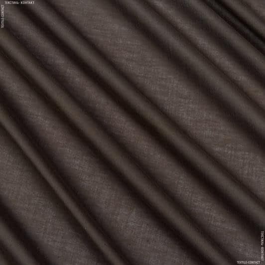 Ткани для платьев - Батист  коричневый