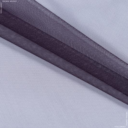 Ткани для платьев - Фатин серо-фиолетовый