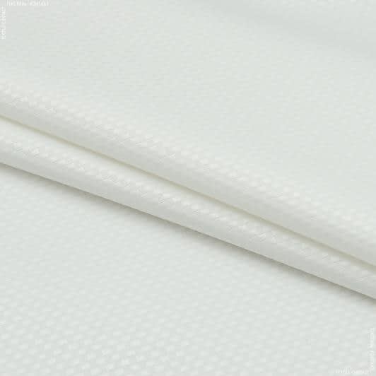 Ткани для слюнявчиков - Ткань с акриловой пропиткой Колин /COLIN пике молочный