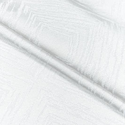 Ткани портьерные ткани - Жаккард Орландо ромбы молочный