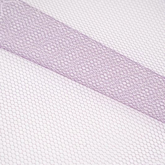 Тканини для спідниць - Фатин жорсткий темно-фіолетовий