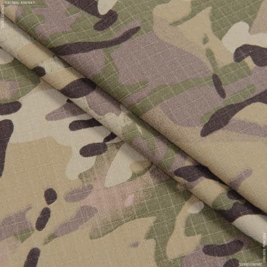 Тканини для військової форми - Ріп-стоп 340-4-ТКЧ МВО  камуфльована мультикам