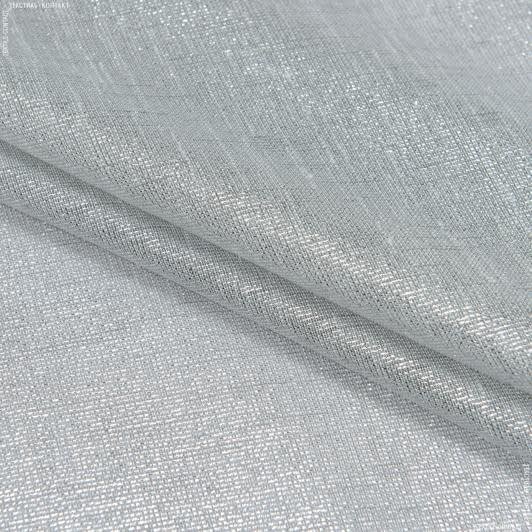 Тканини гардинні тканини - Тюль Елеон з люрексом сірий