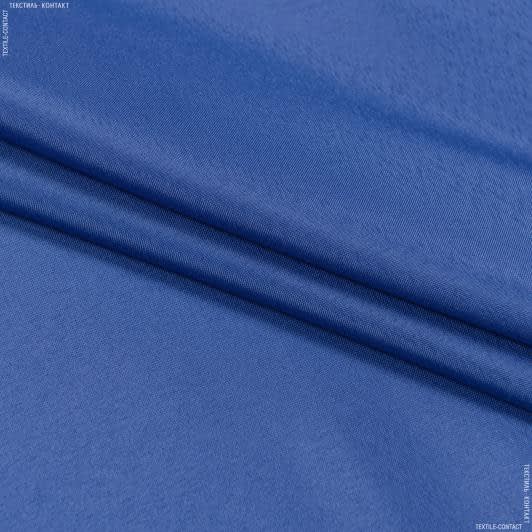 Ткани ненатуральные ткани - Декоративная ткань Мини-мет цвет индиго